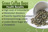 100% Natural Pure Green Coffee Bean Powder - Organic Non-GMO