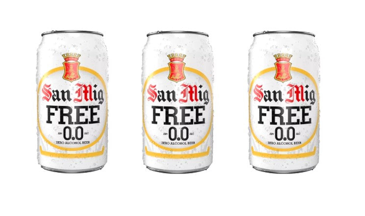 San Miguel Free Zero Alcohol Beer Can 330ml - 6 Cans