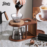 BINCOO Coffee Dripper Set Hand Brew Coffee Pot Set Hand Coffee Grinder Coffee Hand Brew Holder Coffee Utensils