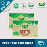 Arla Unsalted Butter 200g 2-Pack