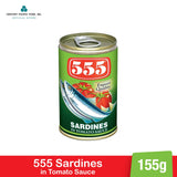 555 Sardines in Tomato Sauce 155g