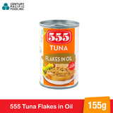 555 Tuna Flakes in Oil 155g