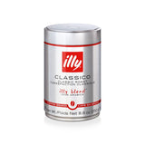 illy Classico Whole Bean Coffee, Medium Roast, Classic Roast with Notes Of Caramel, Orange Blossom and Jasmine, 100% Arabica Coffee, No Preservatives, 8.8 Ounce Can (Pack of 1)