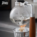 BINCOO Coffee Siphon Pot Coffee Pot Household Siphon Distillation Manual Coffee Maker Set Serves 3 Cups/5 Cups