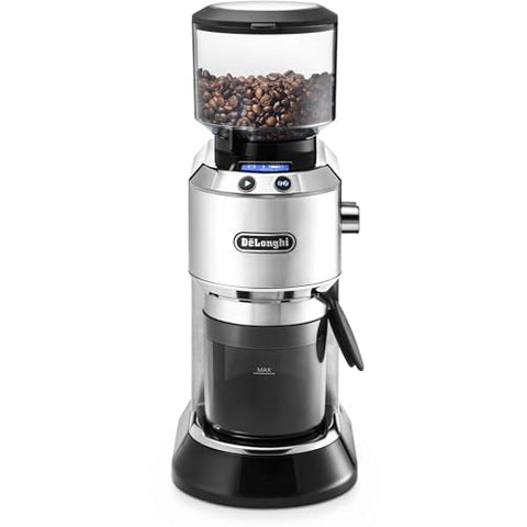 De'Longhi Dedica Conical Burr Grinder with Portafilter Attachment