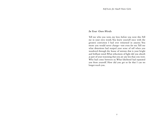 Self-Love for Small-Town Girls