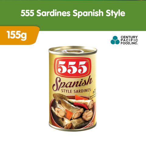 555 Sardines Spanish Style 155g