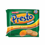 Presto and Cream-O Bundle: Presto Peanut Butter (30g x 10) + Cream-O Vanilla (30g x 10)