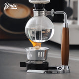 BINCOO Coffee Siphon Pot Coffee Pot Household Siphon Distillation Manual Coffee Maker Set Serves 3 Cups/5 Cups