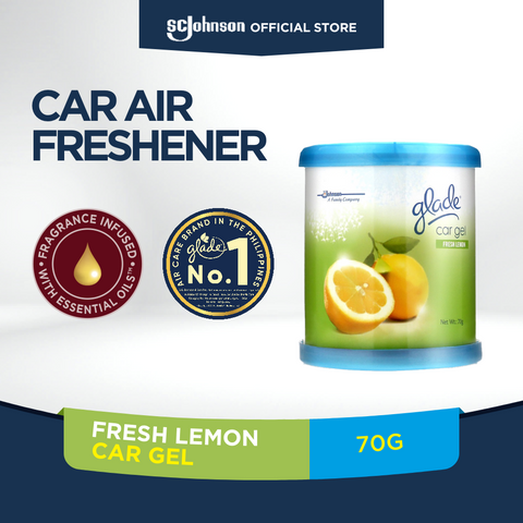 Glade Car Gel Primary - Lemon Burst 70g