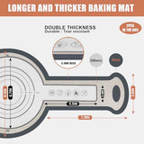2PCS Non-Stick & Easy Clean Baking Mat