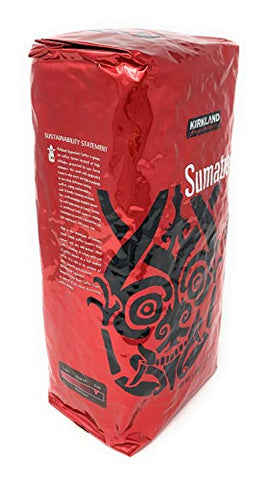 Kirkland Signature Sumatra French Roast Whole Bean Coffee, 48 Ounce