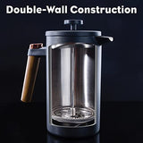 Brod & Taylor Double-Wall French Press & Carafe, Stainless Steel