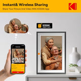 KODAK Digital Picture Frame with WiFi 10.1 inch 1280x800 IPS HD Touch Screen