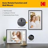 KODAK Digital Picture Frame with WiFi 10.1 inch 1280x800 IPS HD Touch Screen