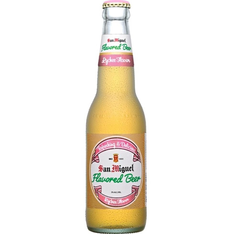 San Miguel Flavored Beer Lychee Bottle 330Ml
