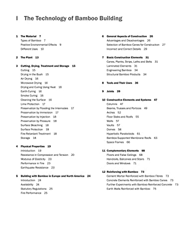 Building with Bamboo: Design and Technology of a Sustainable Architecture Third and revised edition