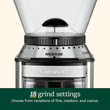 CUISINART Coffee Grinder, Electric Burr One-Touch