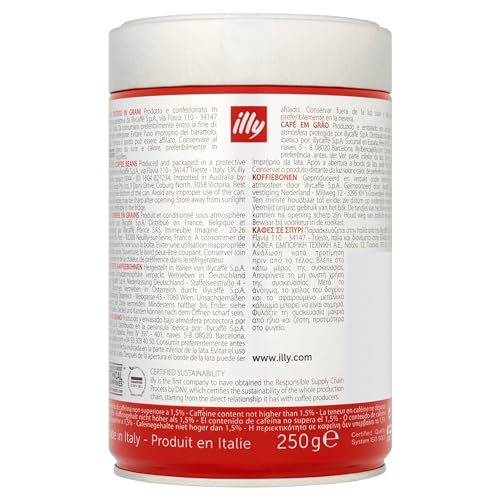 Classico Medium Roast Whole Beans Coffee 8.8oz/250g