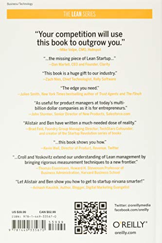 Lean Analytics: Use Data to Build a Better Startup Faster (Lean Series)