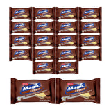 MAGIC Creams Choco Cream Crackers 10s x 28g x 2 packs, healthy cracker, snack food, biscuit, grocery item