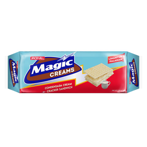 Jack 'n Jill Magic Creams Condensada Cream Cracker Sandwich 28g x 10s