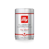 illy Classico Whole Bean Coffee, Medium Roast, Classic Roast with Notes Of Caramel, Orange Blossom and Jasmine, 100% Arabica Coffee, No Preservatives, 8.8 Ounce Can (Pack of 1)