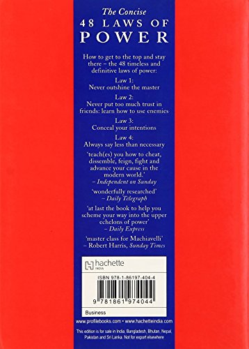 The Concise 48 Laws Of Power (The Robert Greene Collection)