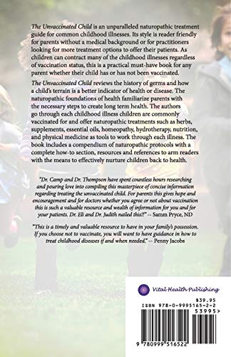 The Unvaccinated Child: A Treatment Guide for Parents and Caregivers