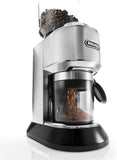 Delonghi Stainless Steel Dedica Coffee Grinder KG521M