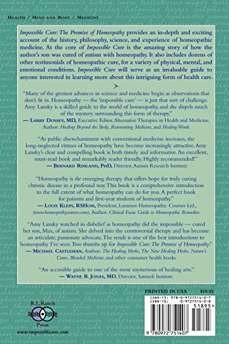 Impossible Cure: The Promise of Homeopathy