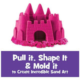 Kinetic Sand, The Original Moldable Sensory Play Sand, Pink, 2 lb.