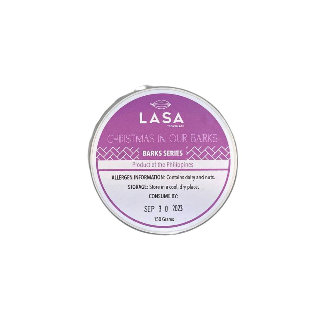 Lasa Tsokolate Christmas in Our Barks Chocolate Bark