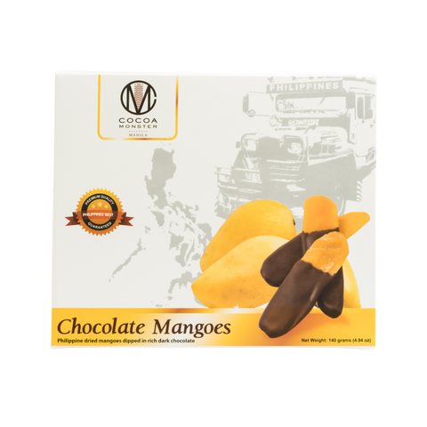 Cocoa Monster Dipped Dark Chocolate Mango Strips