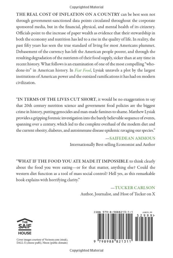 Fiat Food: Why Inflation Destroyed Our Health and How Bitcoin Fixes It