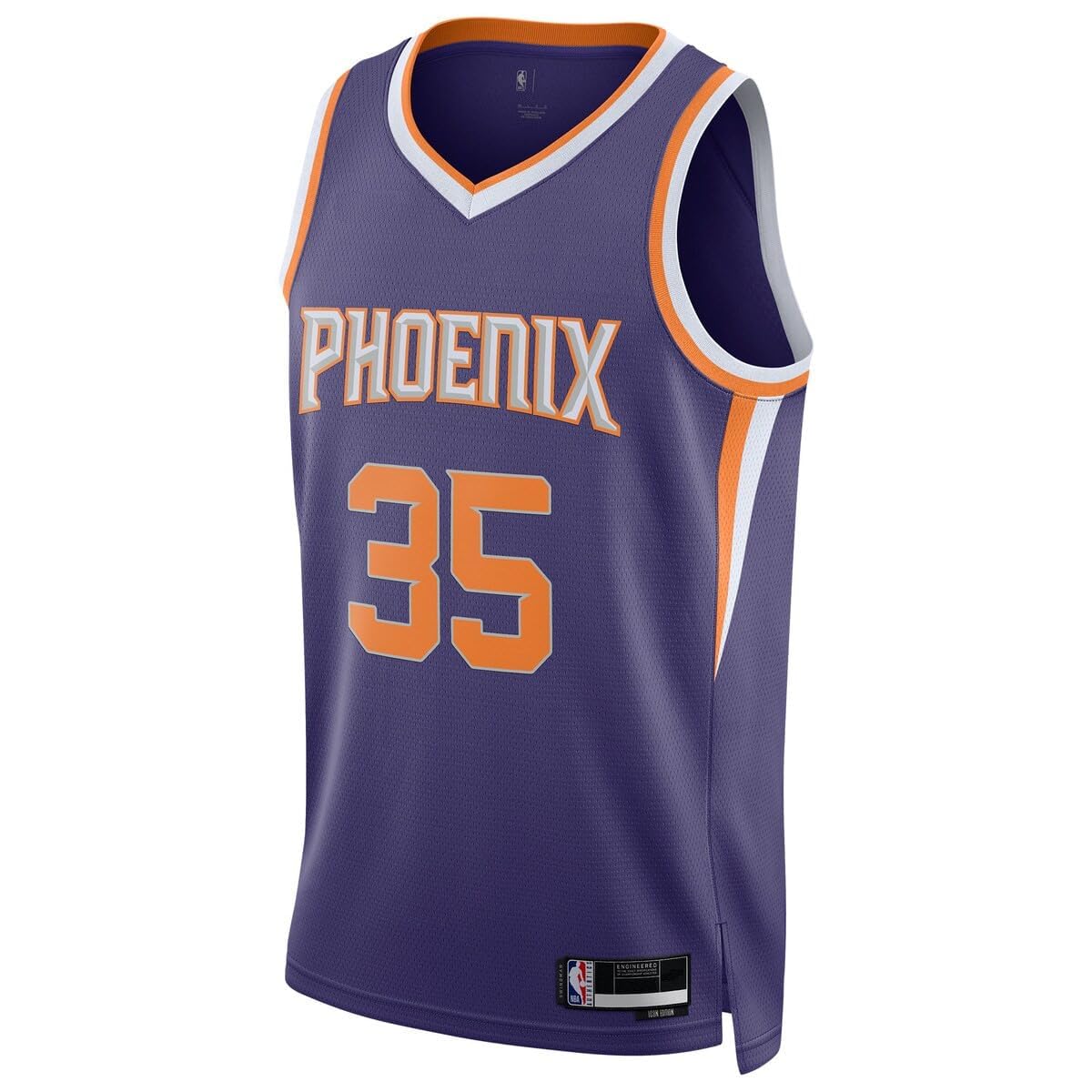 Kevin Durant Phoenix Suns NBA Kids Youth 8-20 Purple Icon Edition Swingman Jersey