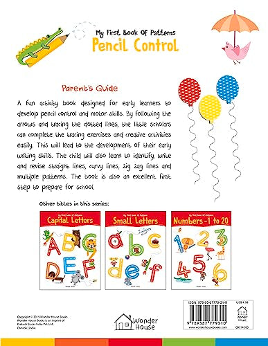My First Book of Patterns: Pencil Control