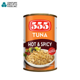 555 Tuna Flakes in Oil Hot & Spicy 155g