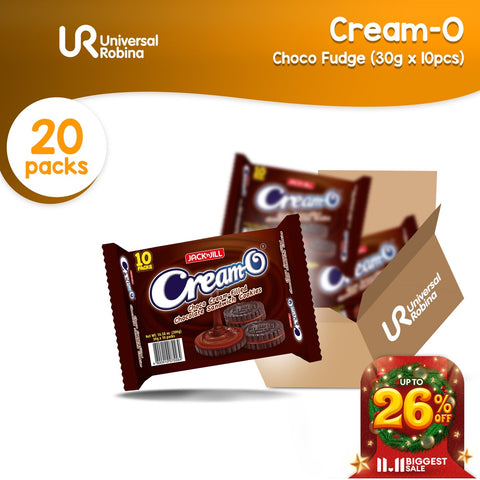 Cream-O Choco Fudge (30g x 10) - Bundle of 20