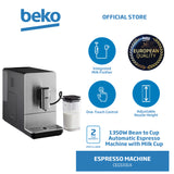 Beko 1500ML Espresso Maker with Milk Cup CEG5331X