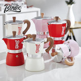 Bincoo Moka Pot Household Italian Brewed Coffee Pot Coffee Machine Concentrated Extraction Pot Hand-made Pot