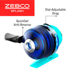 Zebco Kids Splash Jr. Spincast Reel and Fishing Rod Combo