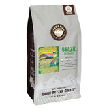 Aroma Ridge Whole Beans Coffee, Freshly Roasted (Brazil Santos Decaf)