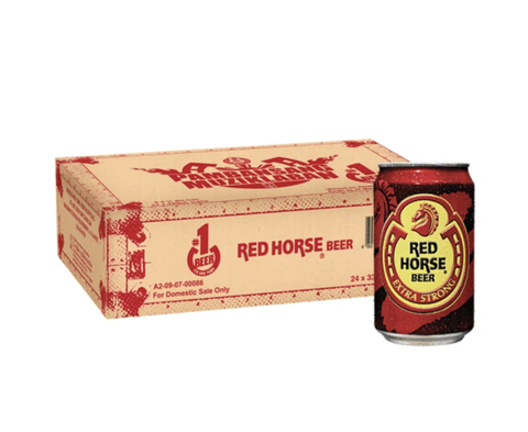 Monstermarketing Red Horse Beer 330 mL Can Case of 24