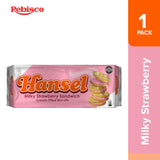 HANSEL MILKY STRAWBERRY SANDWICH 31G X 10PCS