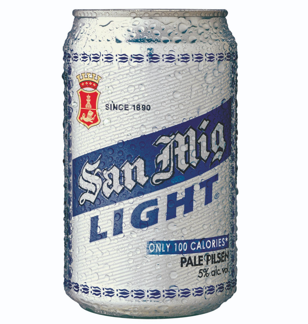 San Mig Light 330 mL Can Case of 24