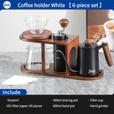 BINCOO Coffee Dripper Set Hand Brew Coffee Pot Set Hand Coffee Grinder Coffee Hand Brew Holder Coffee Utensils