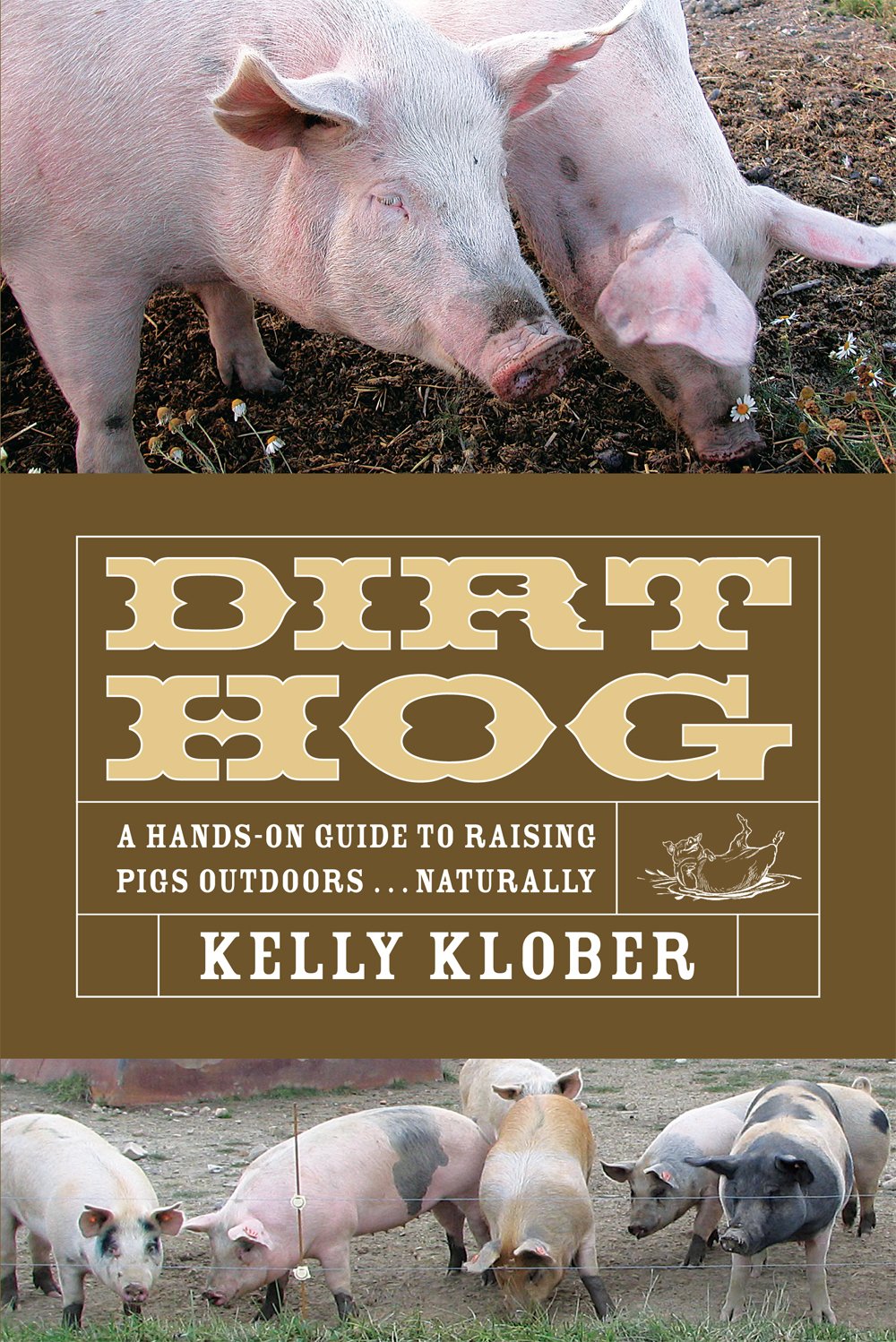 Dirt Hog: A Hands-On Guide to Raising Pigs Outdoors....Naturally