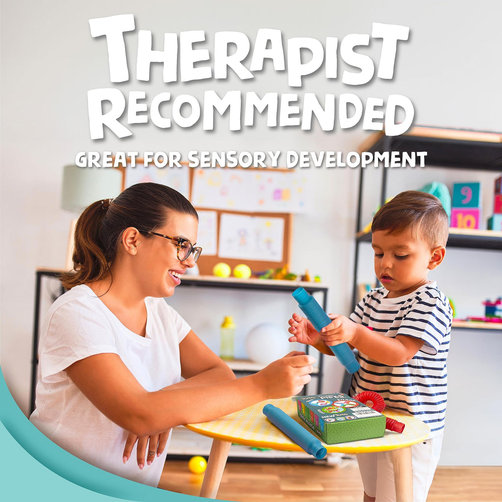 BUNMO Pop Tubes Large 4pk | Hours of Fun for Kids | Imaginative Play