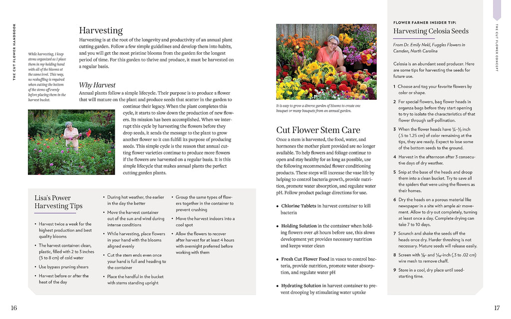 The Cut Flower Handbook: Select, Plant, Grow, and Harvest Gorgeous Blooms